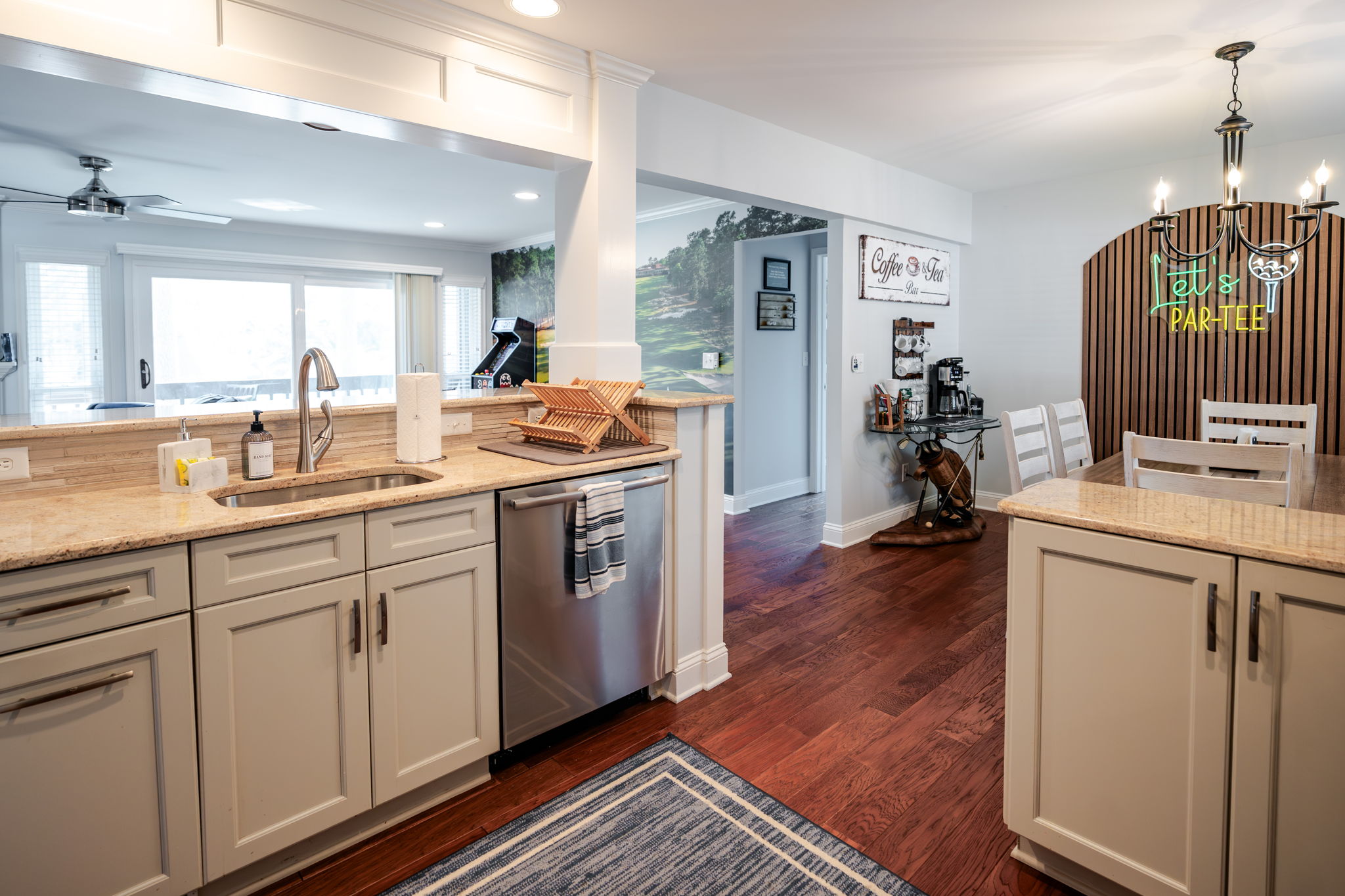 Kitchen inside Walter Hagen
