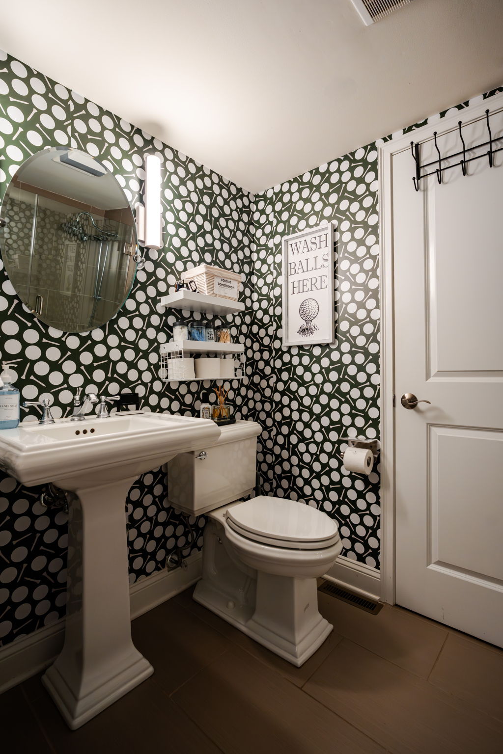 Bathroom inside Walter Hagen